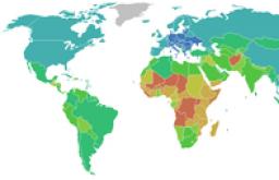 Types et caractéristiques de la reproduction de la population dans divers groupes de pays et régions du monde